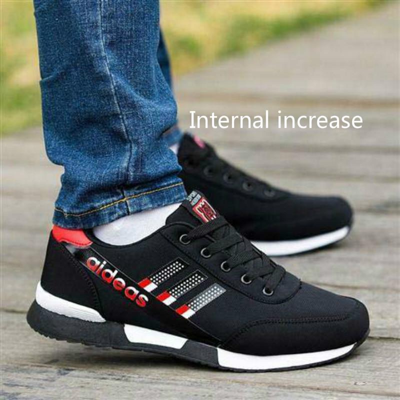 Men's shoes breathable Korean casual shoes sports shoes flying mesh shoes lace casual men's shoes