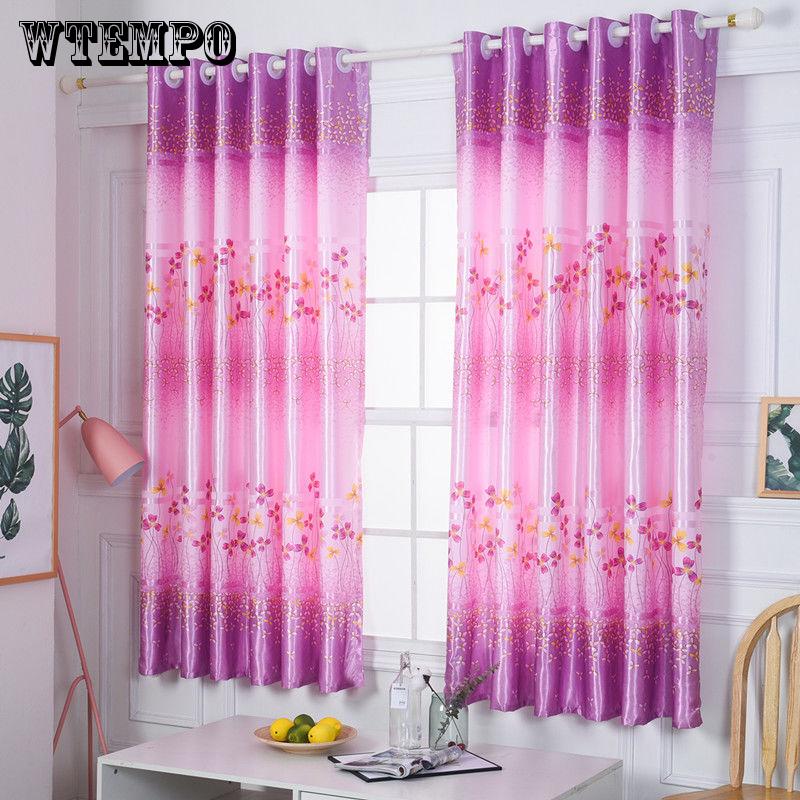 WTEMPO Blackout Windows Curtain Drape Special Offer Living Room Bedroom Curtains Half Shade Curtains