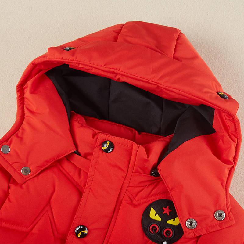 Children's Winter Jacket Boys Cotton Coat Parkas Child Outerwear Casual Hooded Coat Baby Clothing