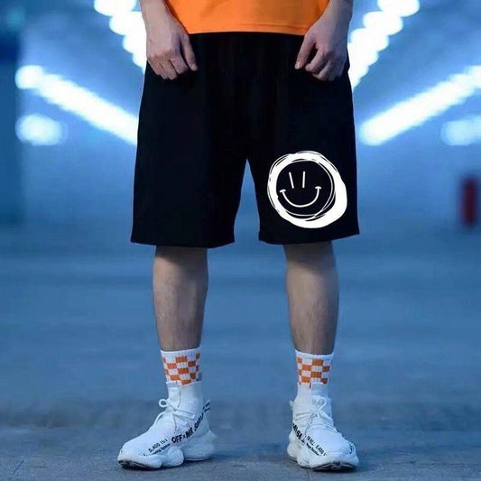 Large Size Shorts Men's Summer Sports Basketball Pants Loose Men's Labor Insurance Casual Pants Ice Silk Quick-drying Beach Pants