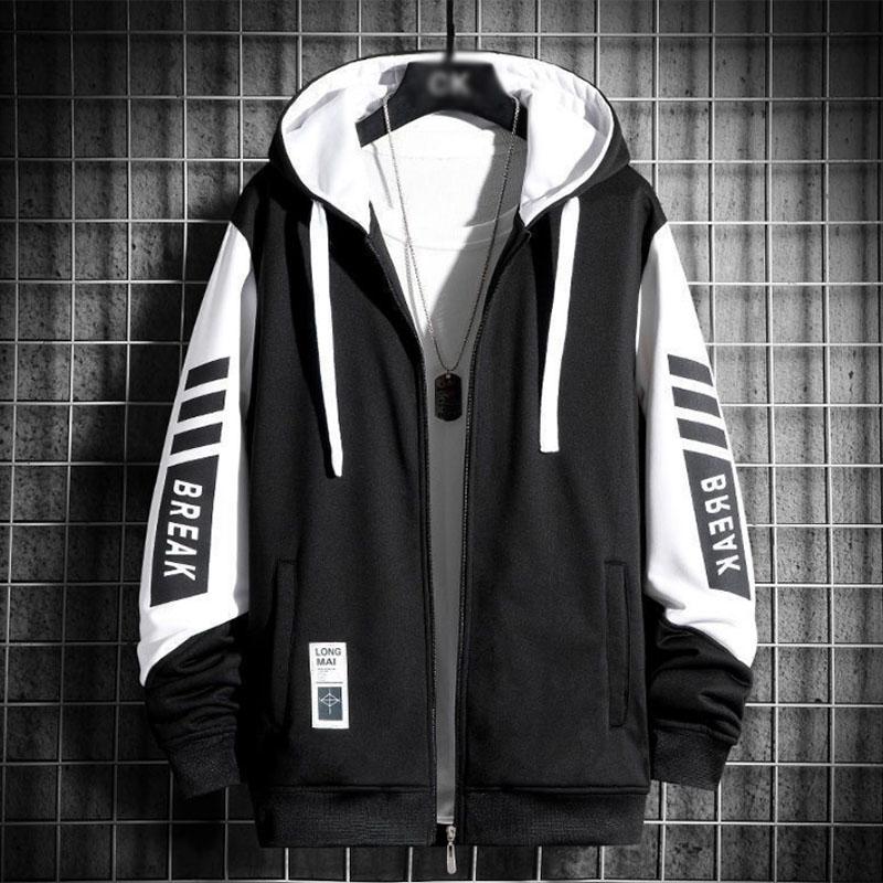 Spring and Autumn Coats Sports Casual Men's Hooded Workwear Jackets Men's Tops Thin Clothes Trend