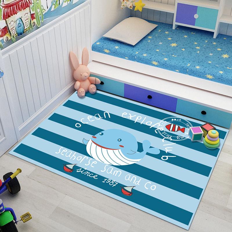 Living Room Home Children Crawling Mat Cute Cartoon Bedroom Room Bedside Carpet