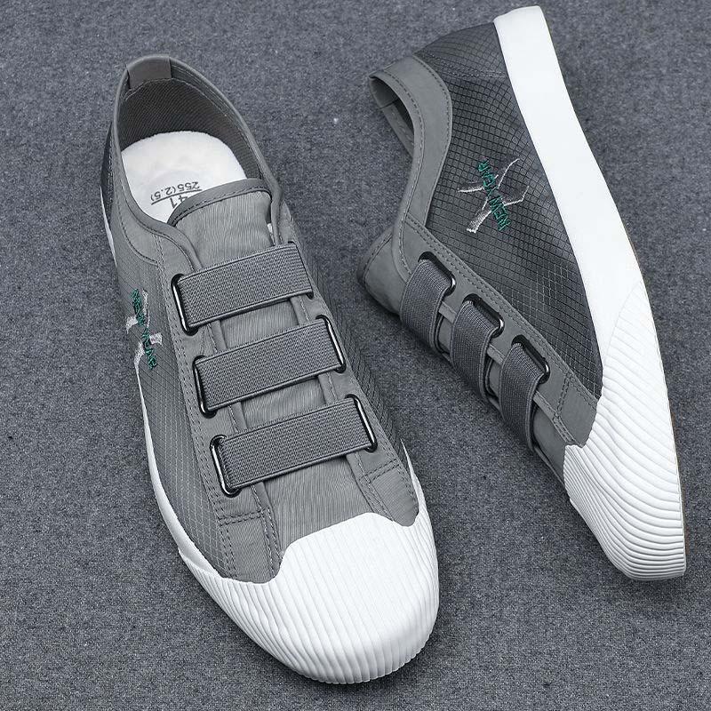 Plus Size 38-44 Summer Men Canvas Mesh Sneakers Comfortable Deodorant Running Basketball Shoes Students Breathable Shockproof Non-slip Shoes