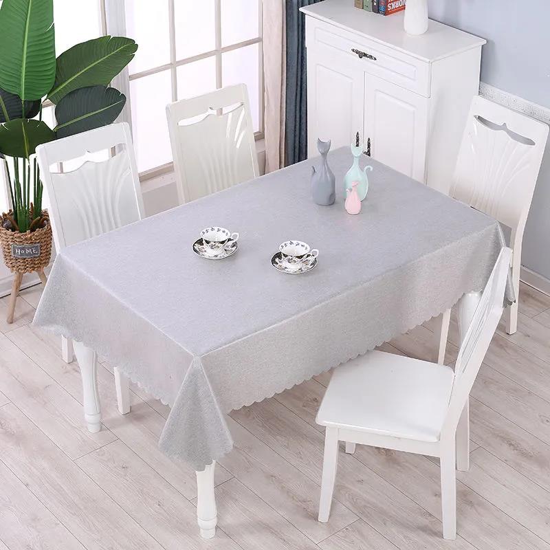 1 Piece of Modern Minimalist Tablecloth Kitchen Decoration Dining Table Cover Waterproof and Oil-proof Tablecloth