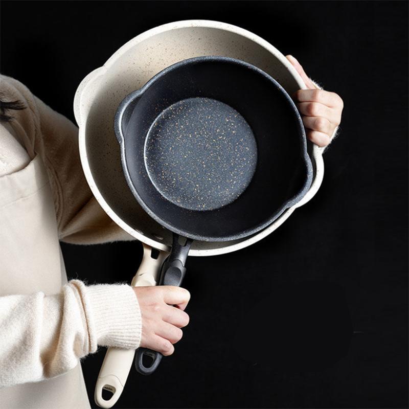 Maifan Stone Non-stick Wok Frying Pan Frying Pan Induction Cooker Gas Stove Frying Pan No Oily Fume Wok Soup Pot