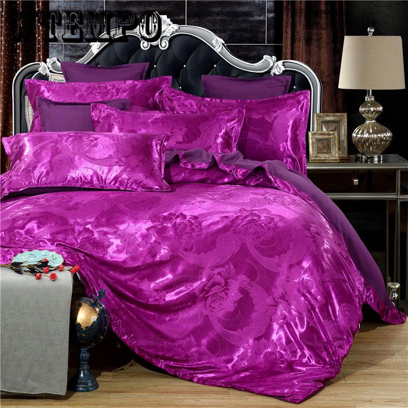 Set  Jacquard Bed Set Duvet Cover Bed Spread Cover Set Pillowcase