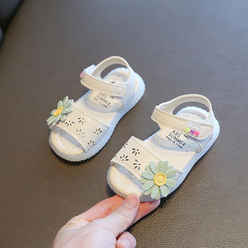 Girls Sandals Princess Shoes Little Princess Summer Baby Sandals Female Toddler Shoes Soft Sole Little Girl Sandals Baby Sandals