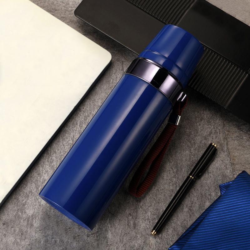 0.5/0.75L/1L Vacuum Flask Stainless Steel Outdoor Sports Kettle Coffee Tea Water Bottle Milk Insulation Pot