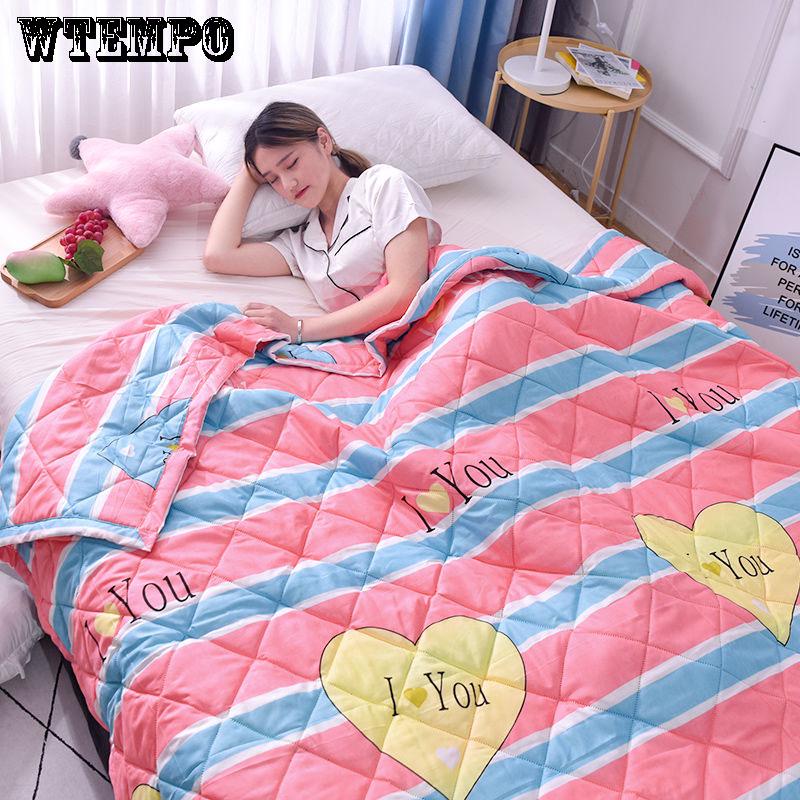 Quilted Dormitory Home Bedding Fashion Summer Air Conditioning Was Comfortably Thin In Summer