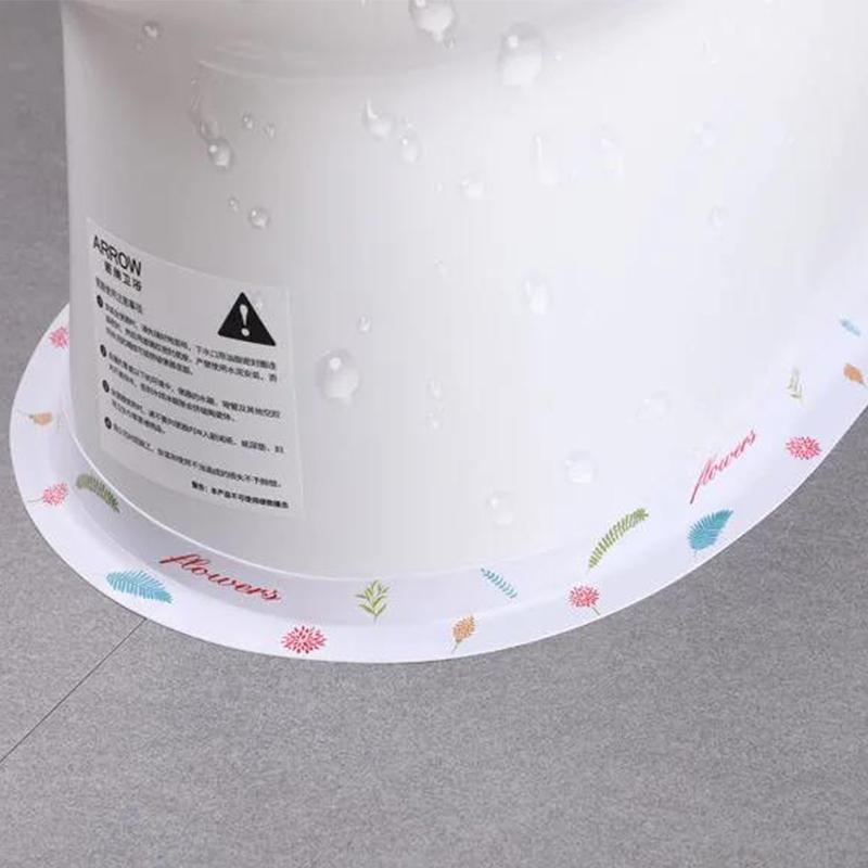 Toilet Stickers Kitchen Stove Waterproof and Mildew-proof Seam Stickers Toilet Gap Base Sealing Tape