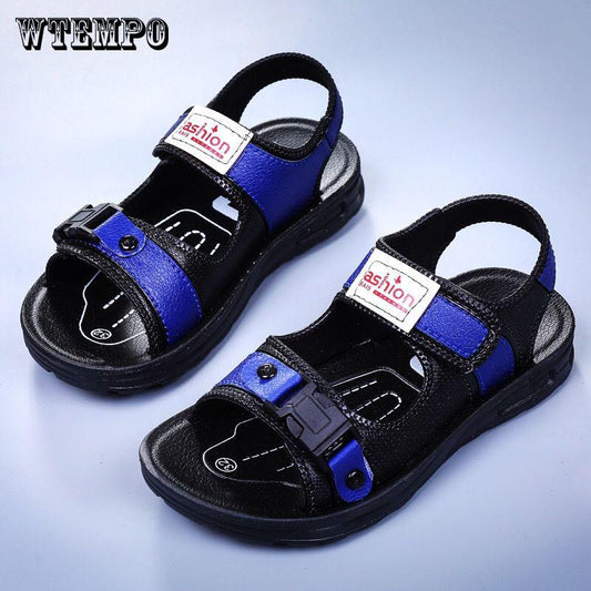 Boy Sandals 2019 Children's Beach Shoes Non-slip Soft Sandals Middle Child Summer Kids Shoes