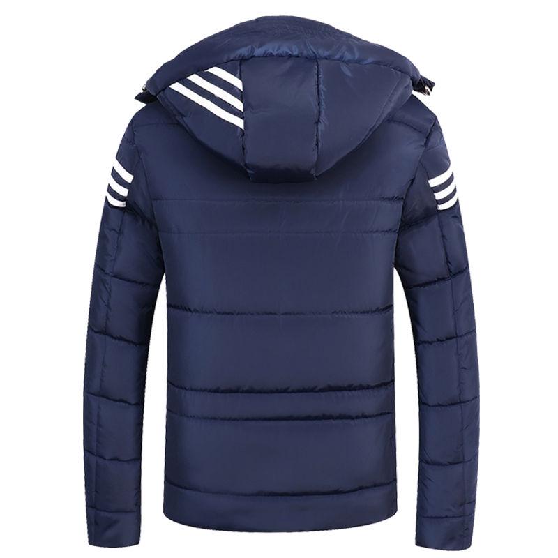 Cotton clothing Large size Outdoor Leisure Down jacket Men's clothes Winter Medium and long section