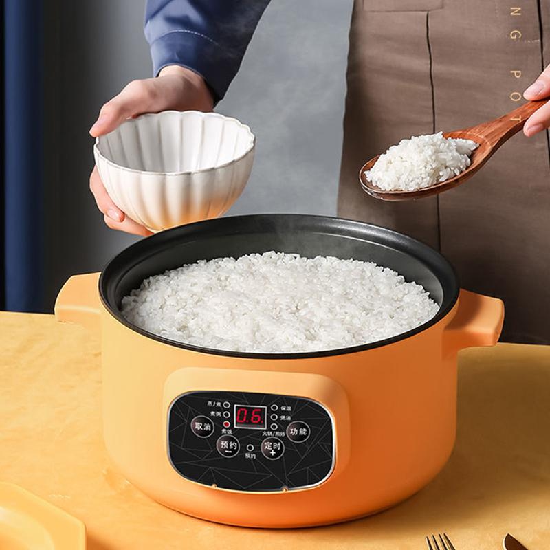 Electric Frying Pan, Multi-function Electric Pot Student Dormitory Mini Non-stick Small Pot