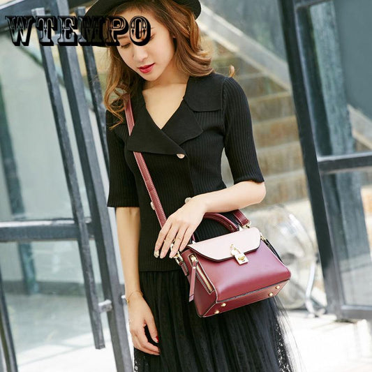 Women Leather Handbag Satchel Shoulder Bag Messenger Tote Purse Crossbody Bag