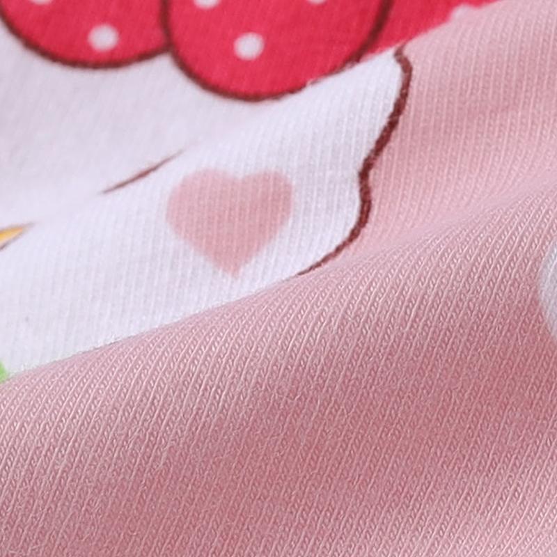 4 Pieces/Lot 2-14Y Children Underwear High Quality Cotton Girls Panties Cute Pattern Kids Boxer Briefs Child Soft Girl Pants