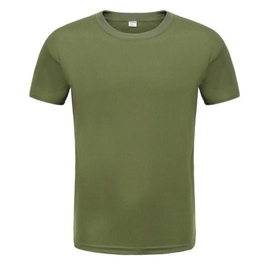 Army Shirt Men Military T-shirt Summer Outdoor Sports Tees Half Sleeve Casual Breathable Pullover Off-road Clothing