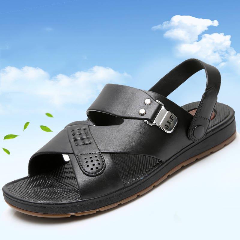 Fashion Man Beach Sandals Summer Men's Shoes Men Casual Shoe Flip Flops Large Size Slippers Flat