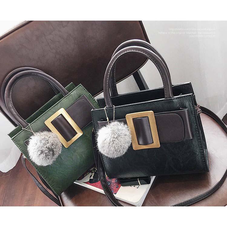 Korean Version of The Tide Minimalist Hundred Shoulder Bag Retro Personality Small Bags Messenger Hand Bag