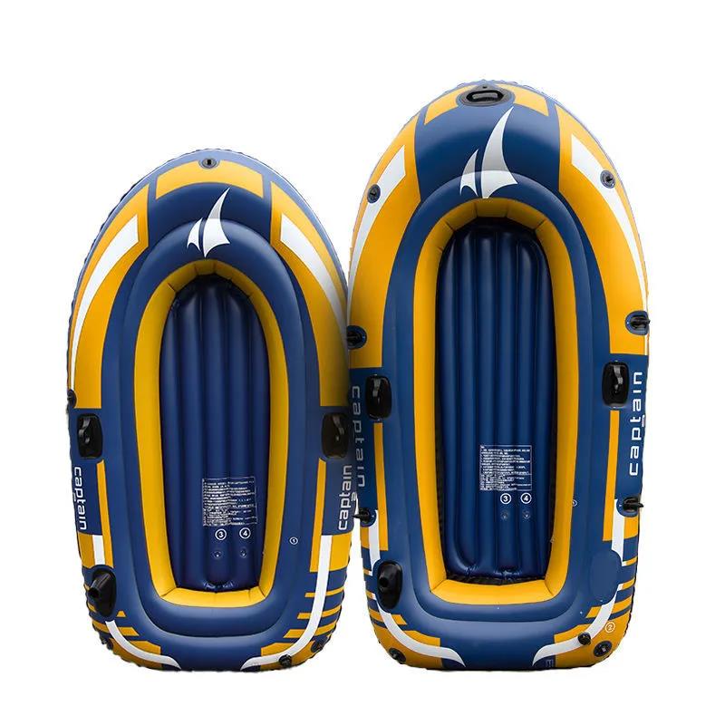 Inflatable Fishing Boat Thickened Inflatable Dinghy Kayak Hovercraft Life-saving Inflatable Boat Net Boat