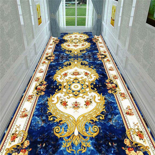 High-end Golden Diamond Velvet Carpet 3D Printed Carpet Living Room Large Area Rugs Bedroom Carpet Modern Home Lounge Rug