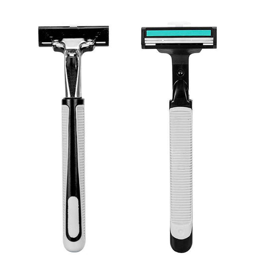 Manual Shaving Razor Men Shaver Beard Cream Foam Scraper Holder Hair Remove Device Face Plucker