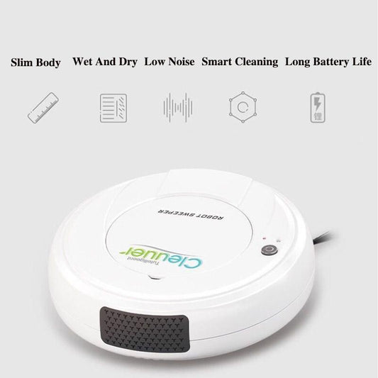 Smart Sweeping Machine Automatic Household Cleaning Vacuum Cleaner USB Charging 3-in-1 Sweeping Robot