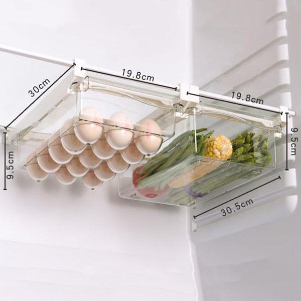 Multifunctional Refrigerator Storage Box Egg Box Vegetable Preservation Box Drawer Storage Box Household Food Hanging Storage Box