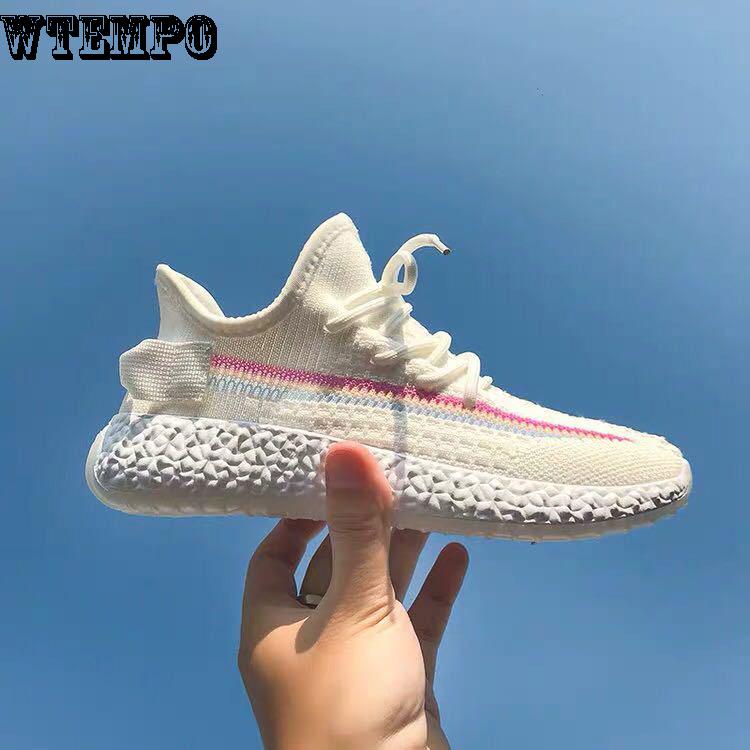 Breathable Mesh Casual Shoes Coconut Shoes Female Summer Sports Shoes Comfortable