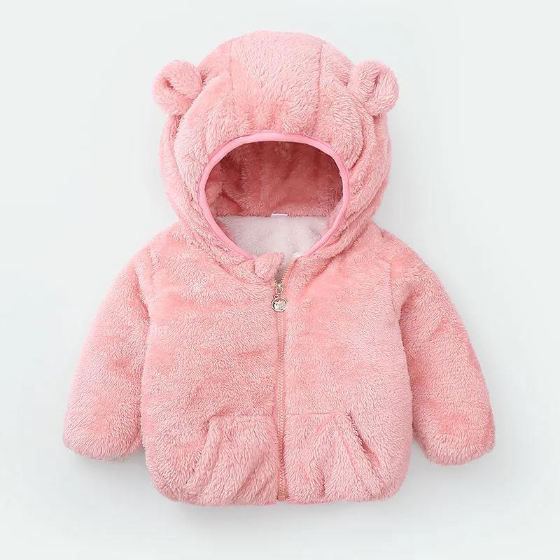 Children's Cotton Clothes for Infants and Young Children In Winter Plus Velvet Thickening for Boys and Girls To Keep Warm Top Jacket