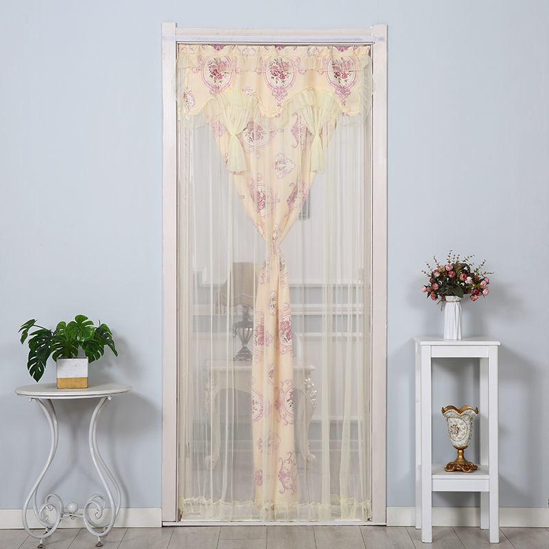 Lace Double Gauze Curtain Four Seasons Universal Living Room Bedroom Mosquito Decorative Curtain