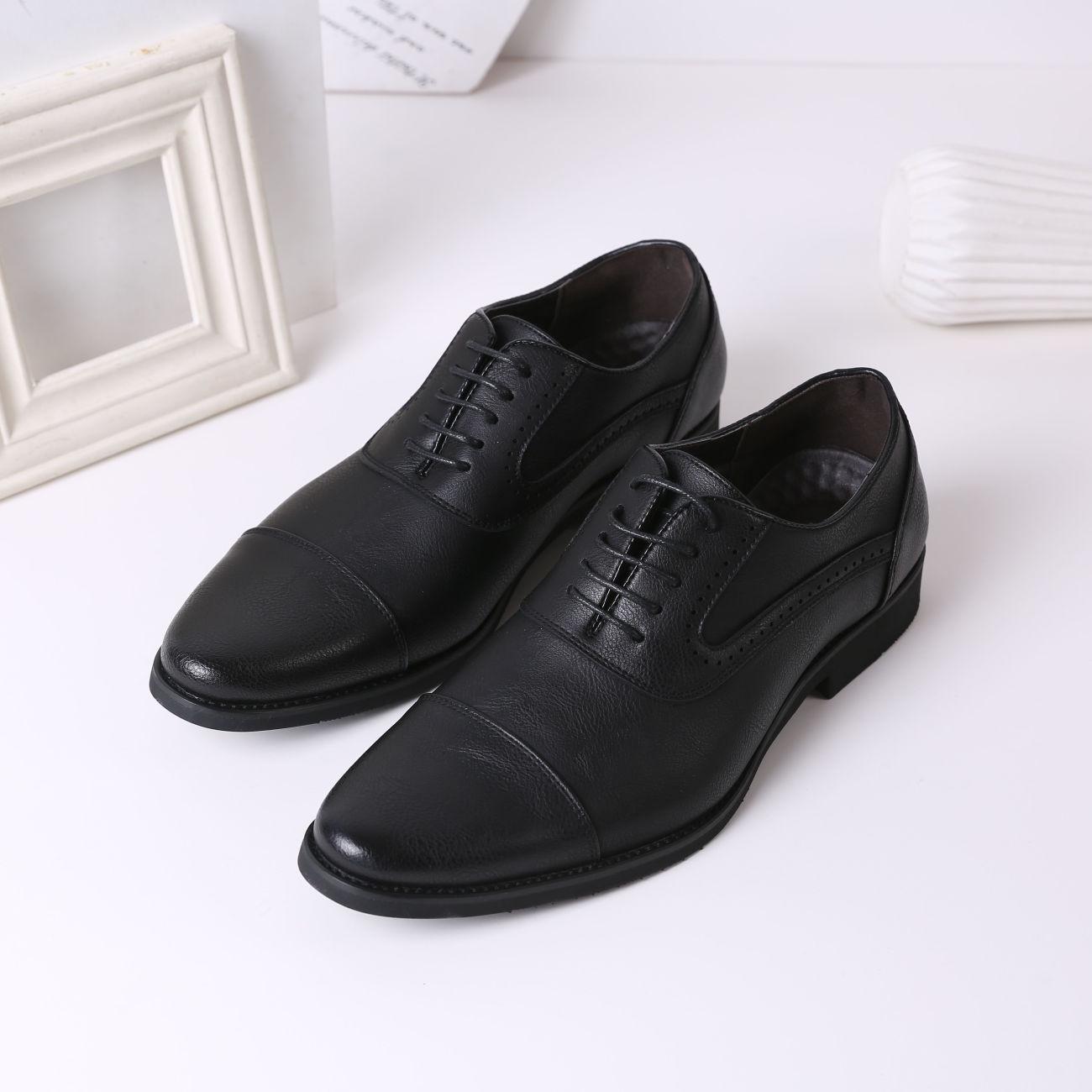 Business Dress Men Formal Shoes Wedding Pointed Toe Fashion Leather Shoes Flats Oxford Shoes for Men