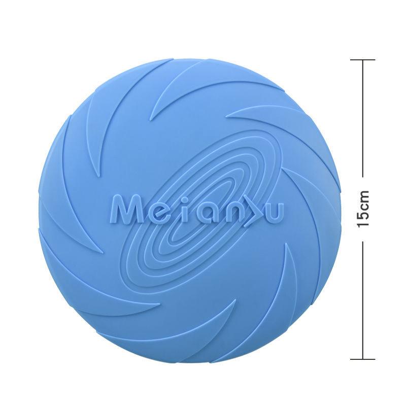 Fashionable Pet Dog Frisbee Pet Toy Frisbee Dog Silicone Resistant Frisbee Floating Training Throwing Toy