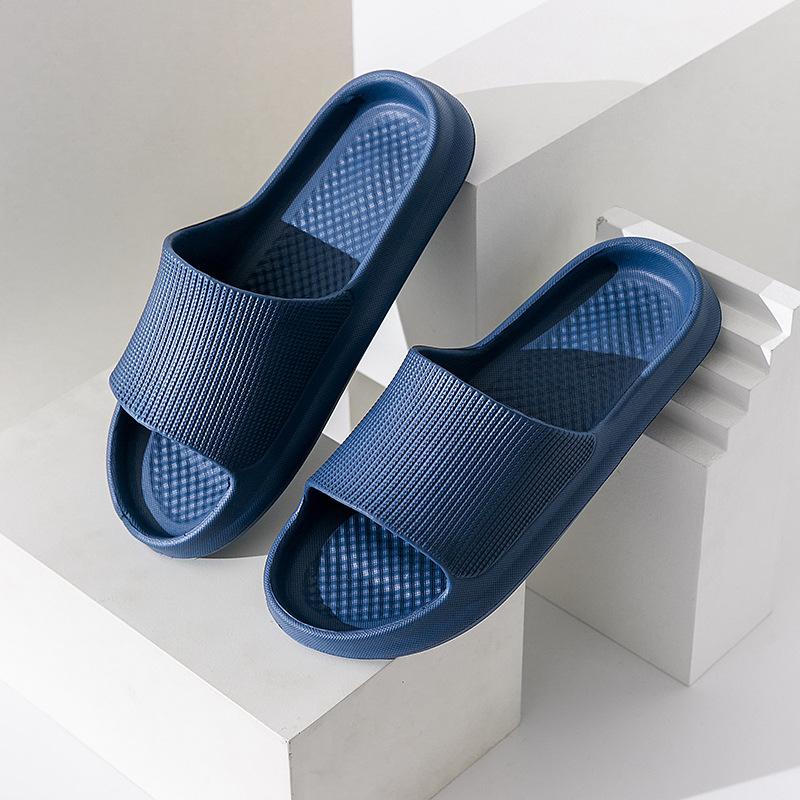 EVA Home Slippers Men and Women Bath Non-slip Sandals Summer Deodorant Couple Flip-flops Household Soft Bottom Slippers Men Outdoor Slippers