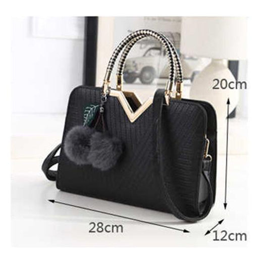 Shoulder Handbag Trendy wild Patent leather bag Big capacity Woman bag European and American style