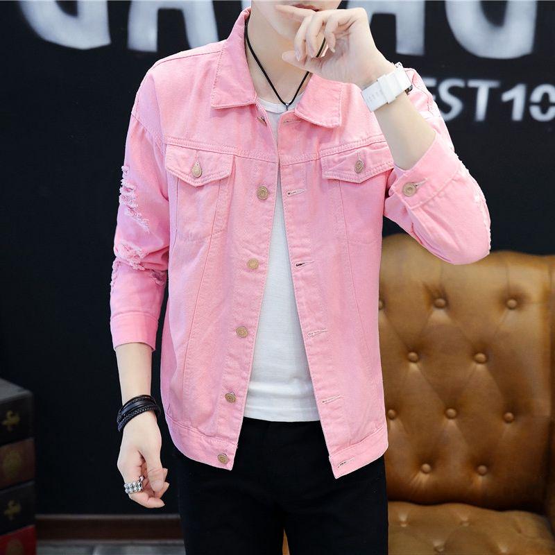 Men's Denim Jacket Autumn and Winter Clothes Trend Men's Clothing Jacket Men's Plus Size Jacket