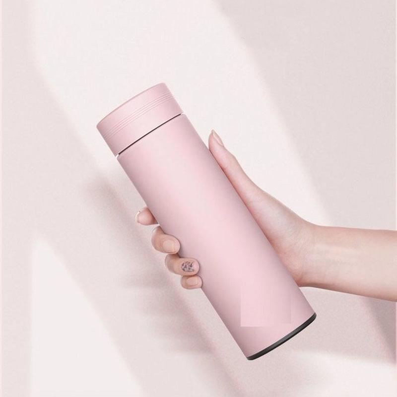 Insulation Cup Male and Female Students Korean Version of Cute and Simple 304 Stainless Steel Large Capacity Portable Water Cup