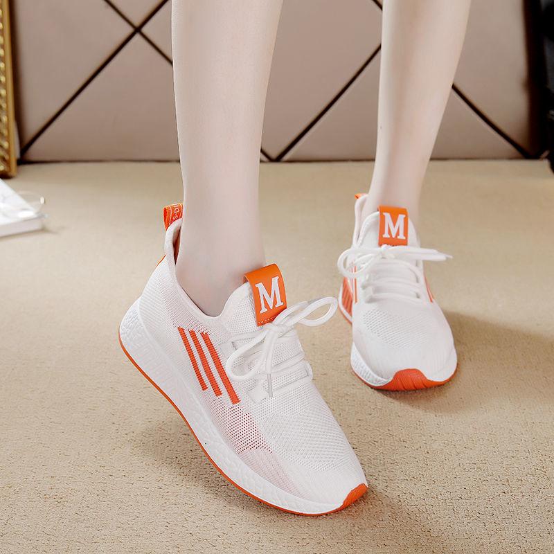 Women's New Spring Summer Sports Shoes Breathable Mesh Casual Shoes Lightweight Running Shoes Increased Net Shoes