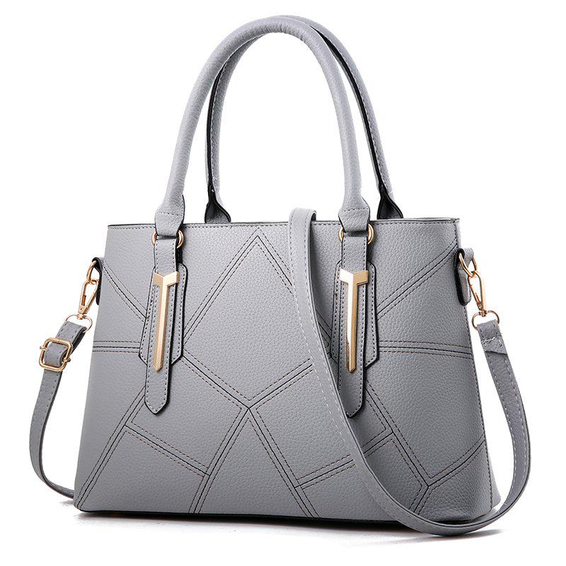 Shoulder Handbag Trendy wild Patent leather bag Big capacity Woman bag European and American style