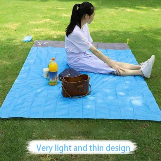 Picnic Mat Cloth Outdoor Mat Moisture-proof Mat Portable Lightweight Folding Waterproof Picnic Beach Mat Camping Lawn Mat