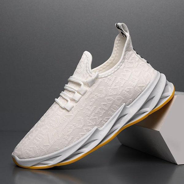 Men's Breathable Sneakers Mesh Shoes Male Soft Sole Lightweight Shoes Non Slip Casual Sports Sneakers