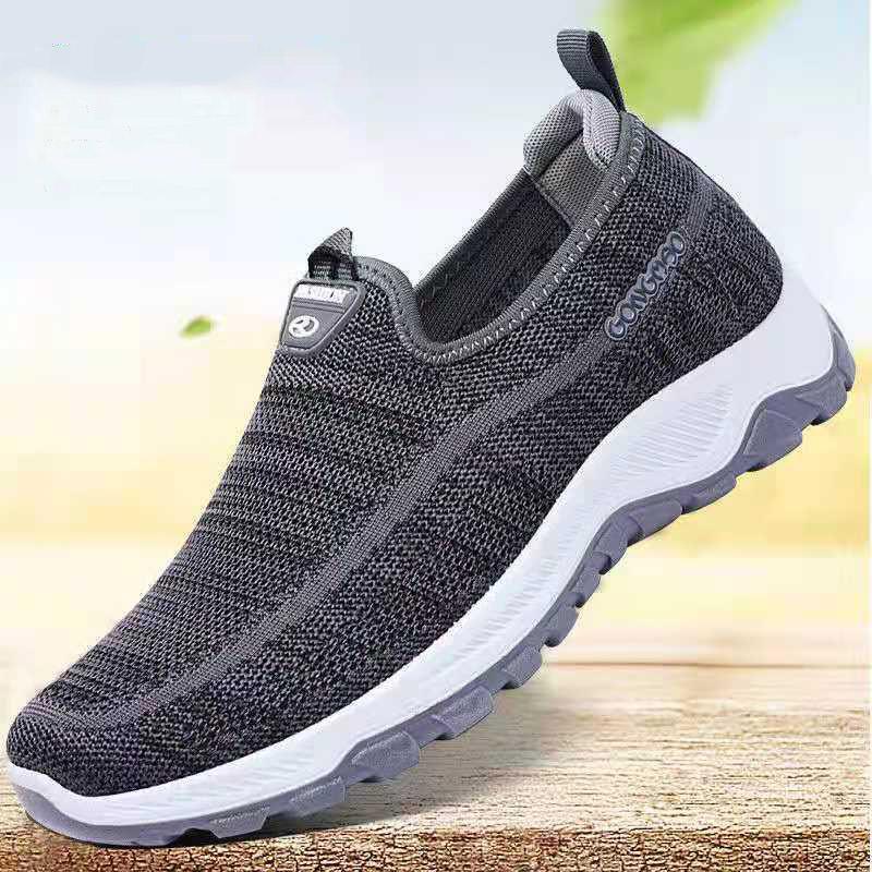 Men Shoes Casual Sports Shoes Light Weight Running Shoes Mesh Driving Shoes Breathable Sneakers