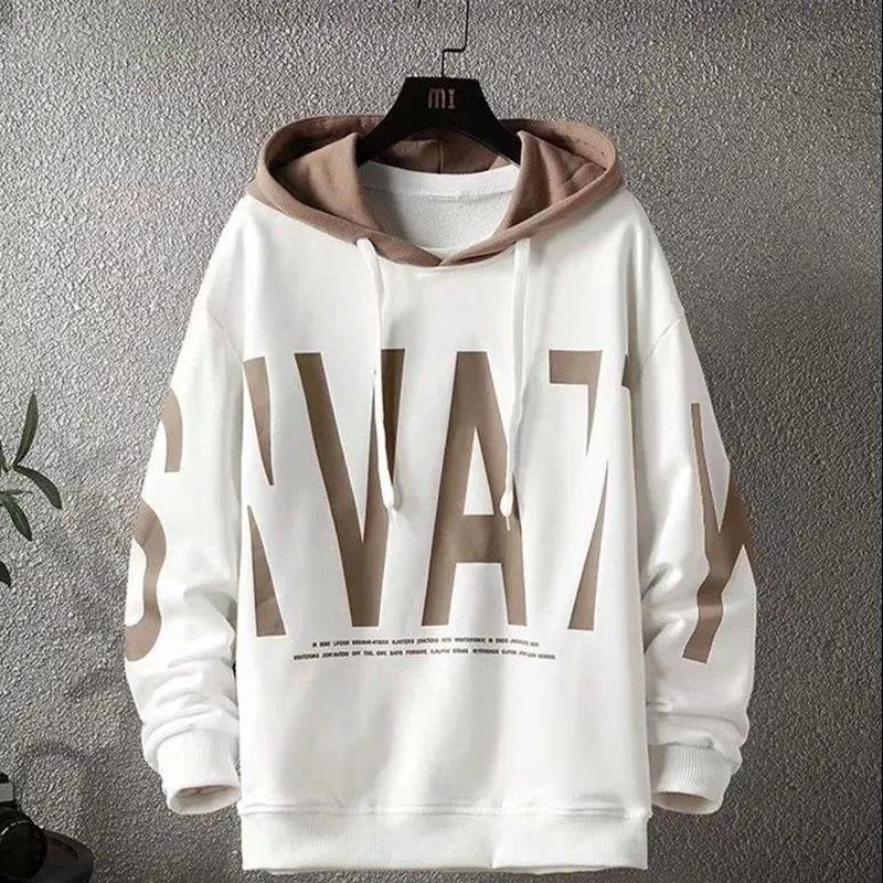 Spring Hooded Pullover Suit Men Casual Sweater and Pants Teen Student Clothing Sports Suit for Young