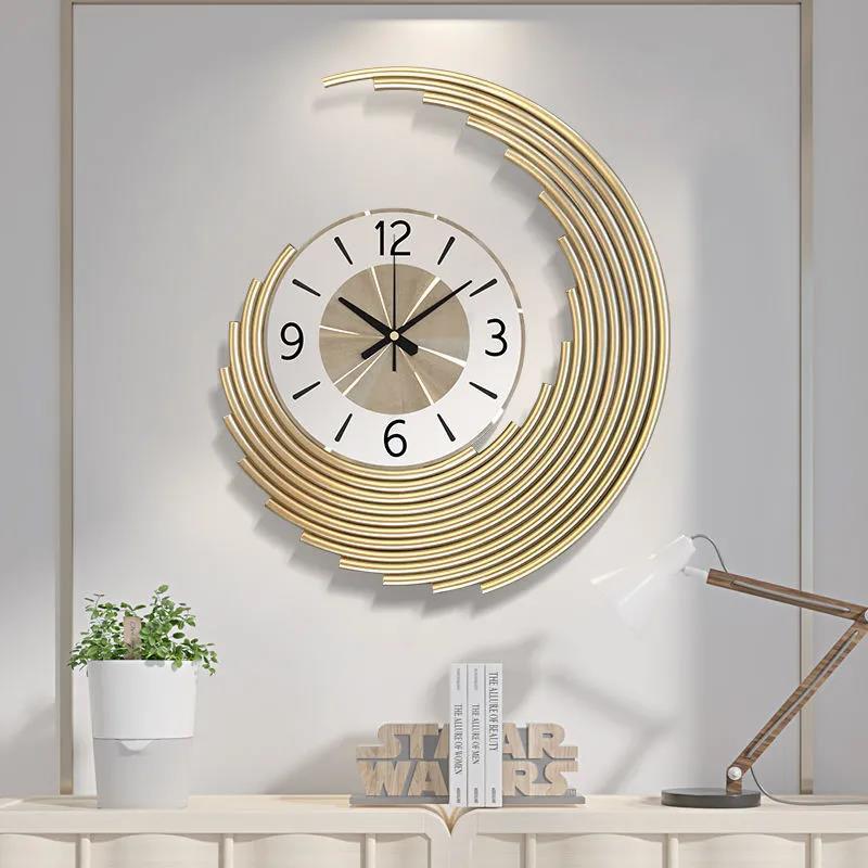 Clocks Wall Clocks Living Room Modern Simple Atmosphere Wall Clocks Home Fashion Creative Clocks Art Personality Decorative Wall Clocks