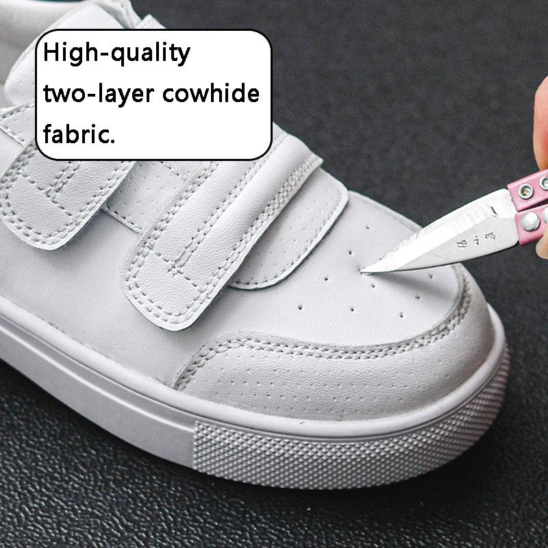 2020 Spring 1-3-6-Year-Old Children's Shoes Boys Sports Shoes Girls Leisure Shoes Soft Bottom White Shoes Tide