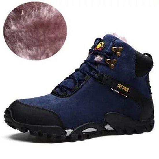 Men's Shoes  Winter Cotton Shoes Men's Leather Shoes Plus Size 38-46 Men's Sneakers Martin Boots