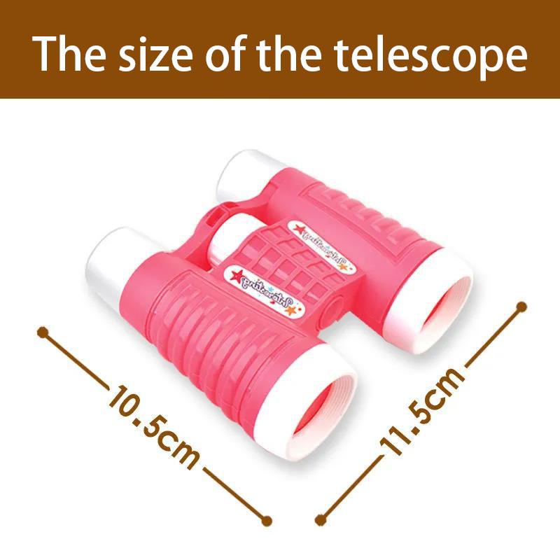 Children's High-definition Eye Protection Binoculars 5 Times Mirror Mini Binoculars Girl Boy Toy Outdoor Small Portable Binoculars