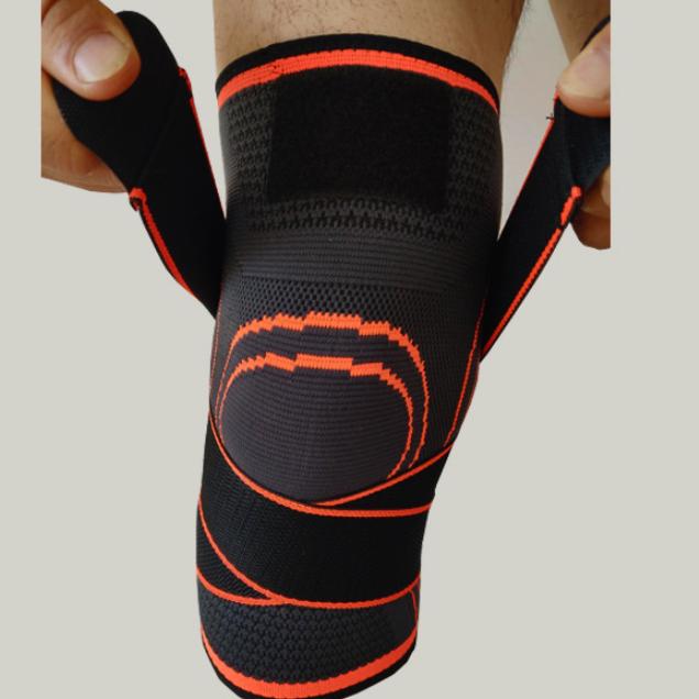 1Pair Non-Slip Knee Brace Compression Knee Sports Knee Pad Running Basketball Fitness Knee Support