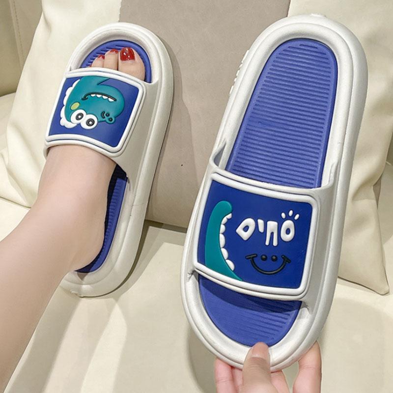 Men's Summer Sandals and Slippers Thick Bottom Couples Home Indoor Non-slip Bathroom Women's Slippers