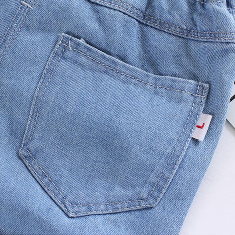 Boy's Shorts Summer Children's Jeans Five-point Pants Middle and Small Children's Casual Pants Handsome Baby Shorts