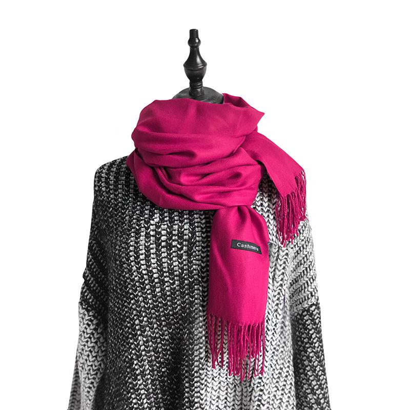 Birthday present Winter warm scarf Christmas gift Woman Trend Wild Shawl scarf Long section scarf